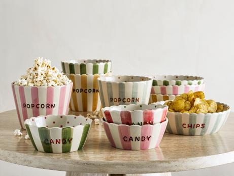 Bloomingville Skål Popcorn Grønn Ø17,5 (152-82069734)
