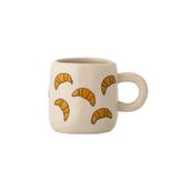 Bloomingville Espressokopp Millie Hvit-croissant (152-82066685)