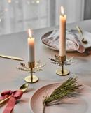 House Doctor Lysestake Snowflake Gull 2stk (151-900002486)
