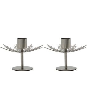 House Doctor Lysestake Snowflake Silver 2stk (151-900002484)