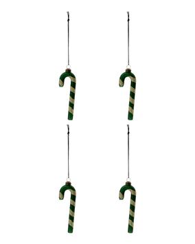 House Doctor Ornament Godteristang Grønn 4stk