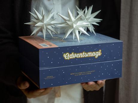 Cemo Gourmet Julekalender Adventsmagi 2026 godteri+sitat