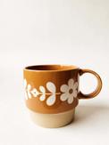 Trend Design Krus Marie Retro Oransje-Blomst (298-127634)