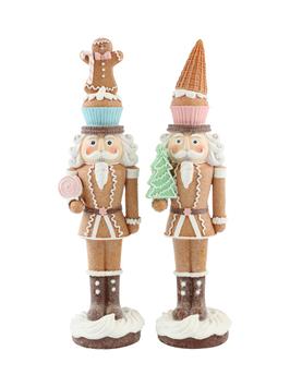 Hoff Nøtteknekkere Pepperkake 2stk 19cm (843-2133)