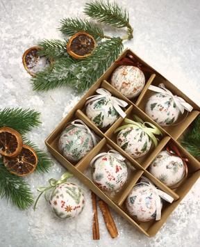 Hoff Julekule Woodland 9stk (843-9539)