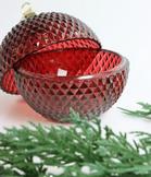 Hoff Krukke Julekule Rød 11cm (843-6674)
