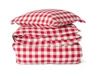 Lexington Checked Flanell Sengesett Rød (588-12640001)