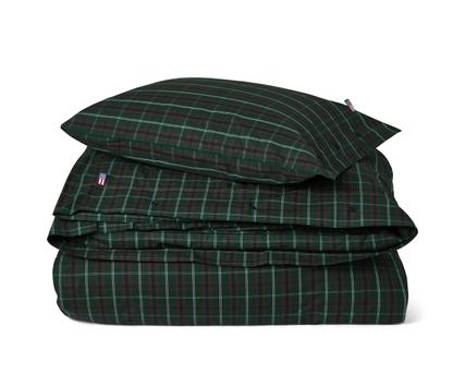 Lexington Checked Bomull Sengesett Grønn (588-12640013)