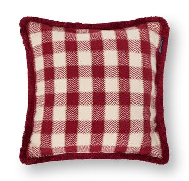 Lexington Putetrekk Checked Rød 50x50