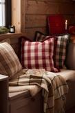 Lexington Putetrekk Checked Rød 50x50 (588-12644109-red)
