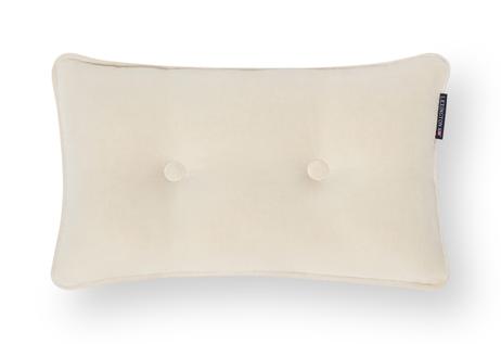 Lexington Pute Buttoned Velvet LysBeige 30x50