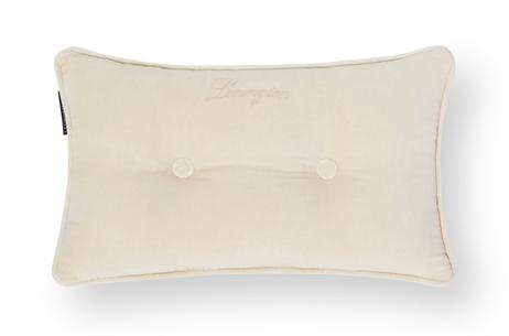 Lexington Pute Buttoned Velvet LysBeige 30x50 (588-12644110-beige)
