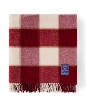Lexington Ullpledd Checked Rød 130x170 (588-12644001)