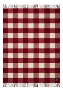 Lexington Ullpledd Checked Rød 130x170 (588-12644001)