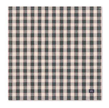 Lexington Tøyserviett Checked Grønn 50x50 (588-12643001)