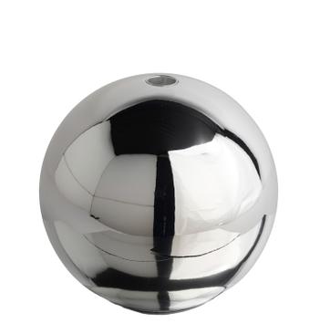 Mette Ditmer Lysestake Sphere Krom 14cm