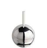 Mette Ditmer Lysestake Sphere Krom 14cm (581-SPHCAM10)