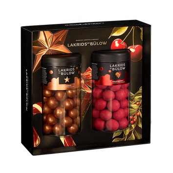 Lakrids by Bülow Winter Gaveeske Caramel&Raspberry 540g