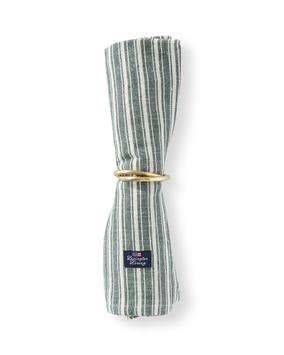 Lexington Tøyserviett Stripet Grønn 50x50 (588-12643007)