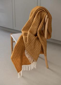 Elvang  Ullpledd Hope-Ukraine Curry 130x200