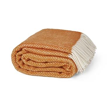 Elvang  Ullpledd Hope-Ukraine Curry 130x200 (666-75000-curry)