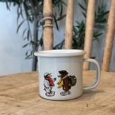 Flåklypa Emaljekopp Samtalen 2.5dl (489-770049)