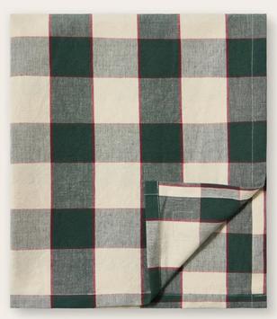 Lexington Duk Checked Grønn (588-12643000)