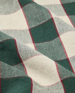 Lexington Duk Checked Grønn (588-12643000)