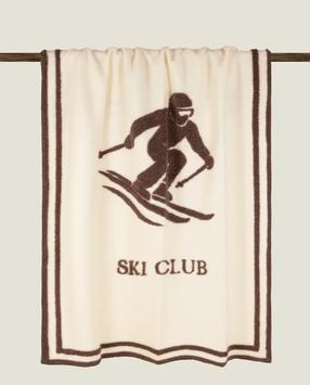 Frati Home Pledd Ski-club easy-boiled 150x190