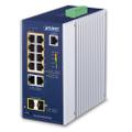 PLANET 8-Port 10/100/1000T 802.3bt PoE + 2-Port SFP Combo Managed Switch 