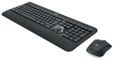 LOGITECH MK540 Wireless Desktop Set, Black (Nordic)