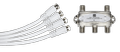 Audac 4-Way antenna splitter kit