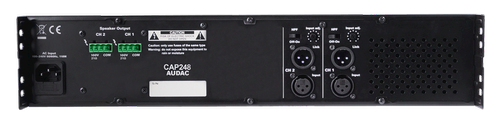 Audac Dual-channel power amplifier 2 x 480W 100V (CAP248)