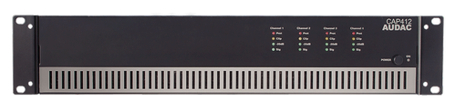 Audac Quad-channel power amplifier 4 x 120W 100V (CAP412)