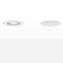 Audac SpringFit™ 2,5" ceiling speaker - White version - 8Ω and 100V (CENA306/W)