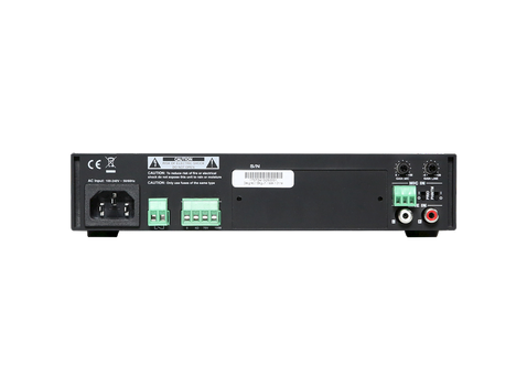 Audac Public Address Amplifier 40W 100V (COM104)