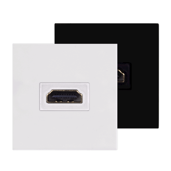 Audac Connection plate HDMI 45 x 45 mm - White version (CP45HDM/W)