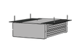 Audac Setup box installation accessories - Mounts four units into a 19” equipment rack (1 HE) (MBS104R)