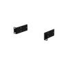 Audac Rack mounting set for half rackspace 1u enclosures