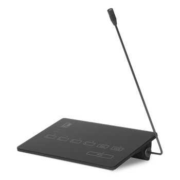 Audac SurfaceTouch™ paging microphone 4 zones (MPX48)