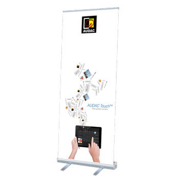 Audac AUDAC Touch™ roll-up display (PROMO5301)