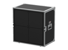 Audac Demo flightcase for 4 x ceiling/in-wall loudspeakers