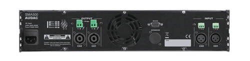 Audac WaveDynamics™ dual-channel power amplifier 2 x 500W (SMA500)