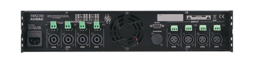 Audac WaveDynamics™ quad-channel power amplifier 4 x 350W (SMQ350)