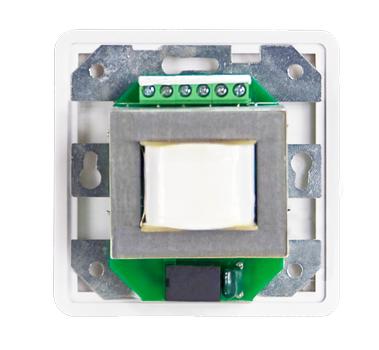 Audac 100V volume controller 100W 80 x 80 mm White version (VC3102/W)