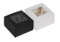 Audac Surface mount box single 45 x 45 mm - White version
