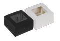 Audac Surface mount box single 45 x 45 mm - Black version