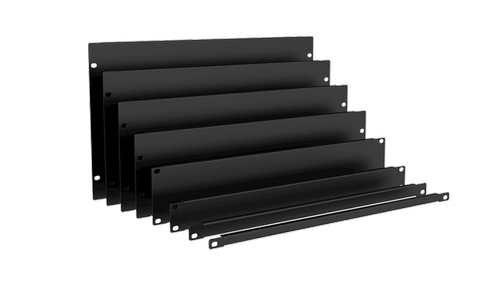 CAYMON 19" Steel blind panels - 0.5 unit (BSF005)