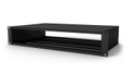 CAYMON CASY chassis 12 space - 19", 2HE mounting - 270mm depth - Casy chassis 12 space - 2he 19" mounting - 270mm - black