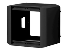 CAYMON CASY on-wall chassis - 2 space - Black